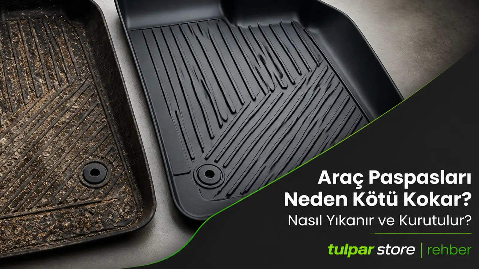 Otomobil paspasları neden kötü kokar nasıl temizlenir ve nasıl kurutulur