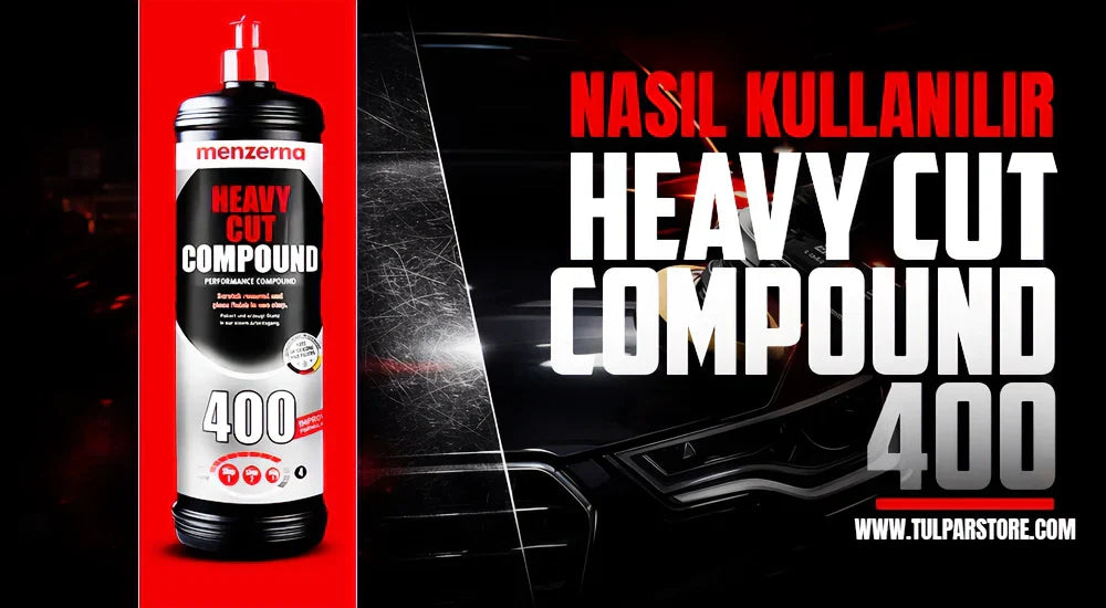 Menzerna 400 heavy cut compound ne işe yarar nasıl kullanılır teknik bilgiler ve inceleme
