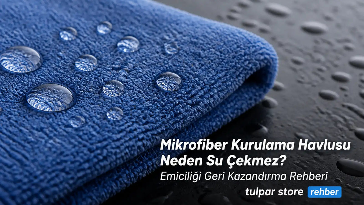 Mikrofiber oto kurulama havlusu neden su çekmemeye başlar bilgilendirici içerik ve çözüm yolları