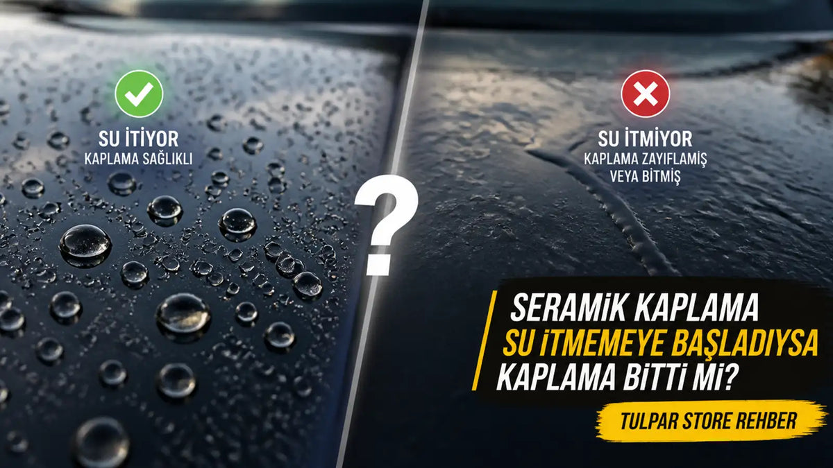Otomobilde seramik kaplama yüzeyi su itmemeye başladıysa kaplama özelliğini mi yitirdi rehber