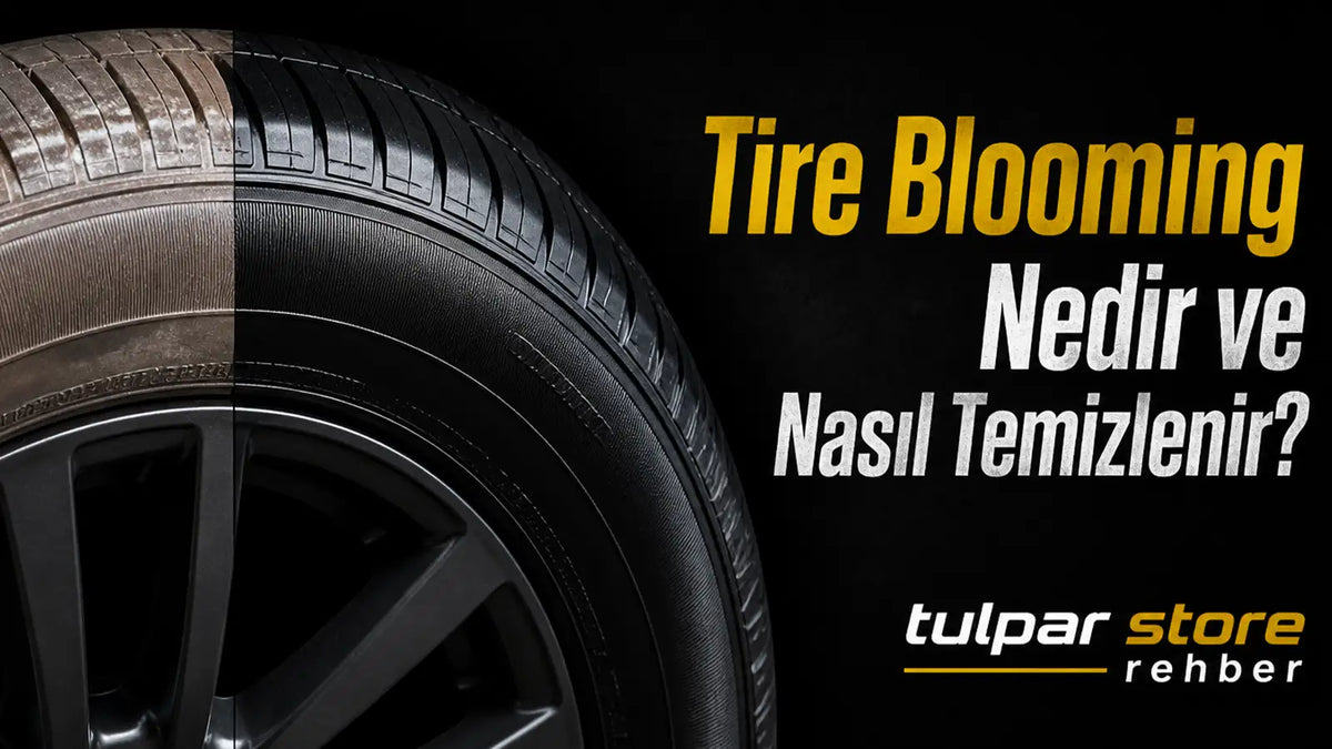 Otomobil lastikleri neden kahverengileşir tire blooming nedir rehber