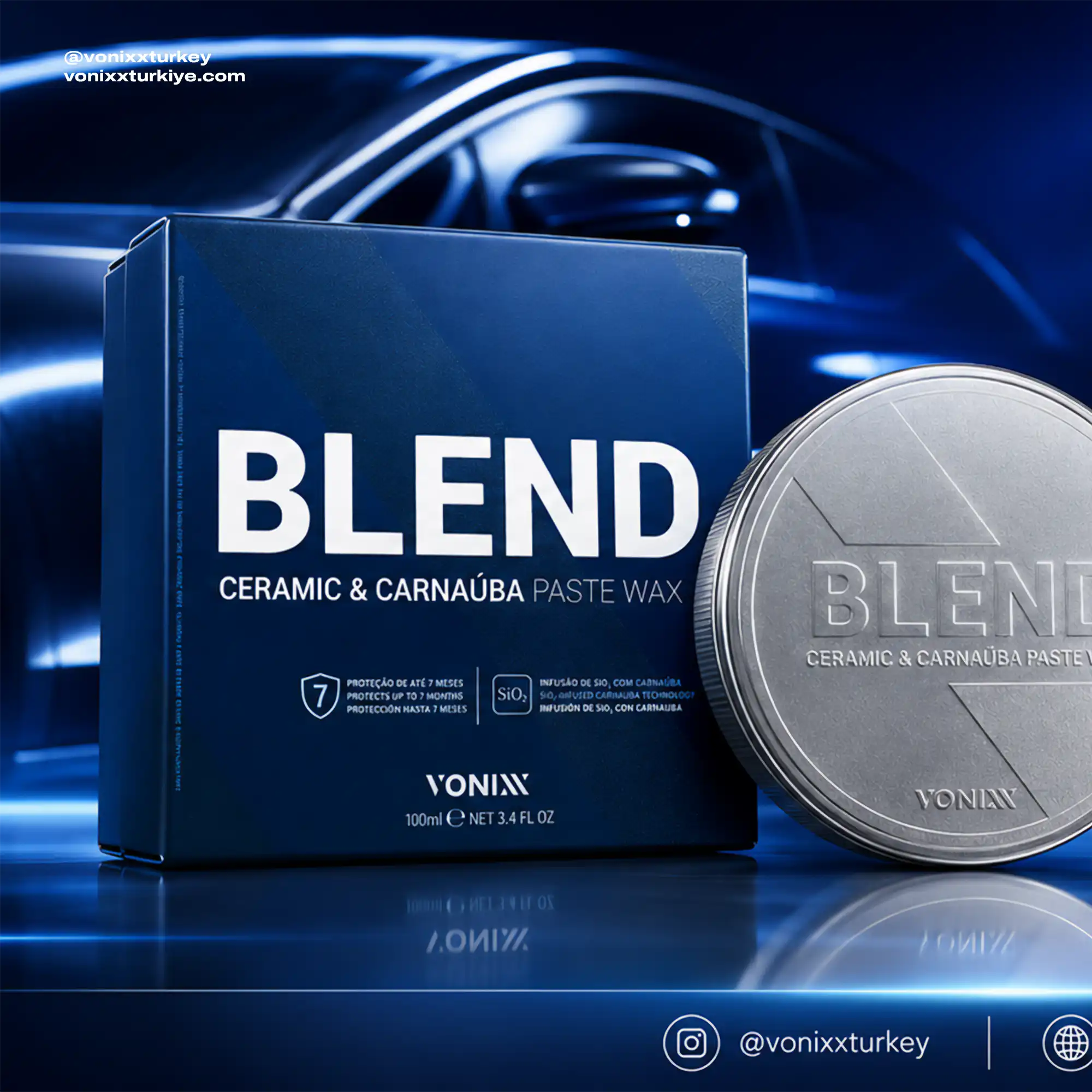 vonixx blend paste wax hakkında detaylı bilgi
