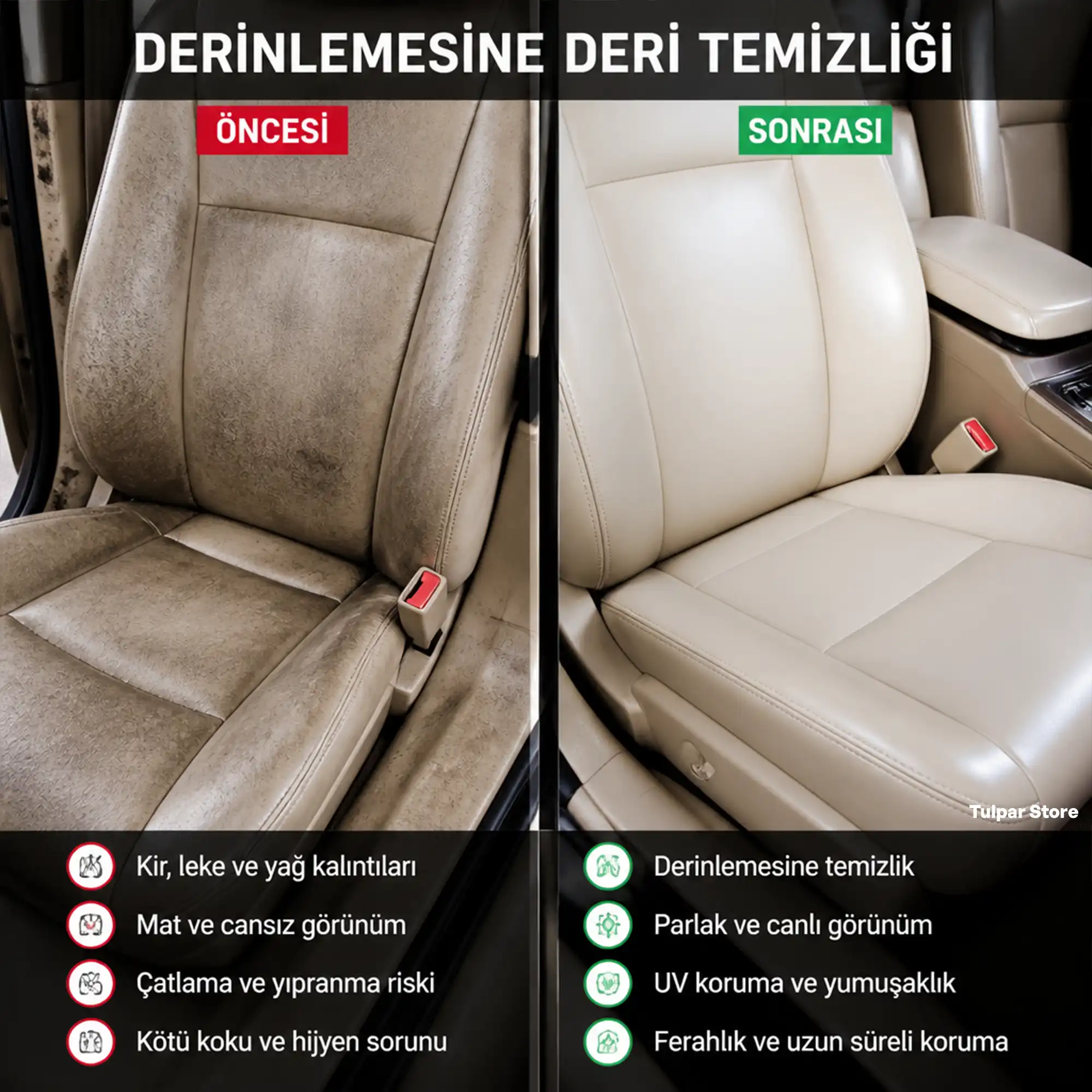 Otomobil Deri Temizleyici Ürünler