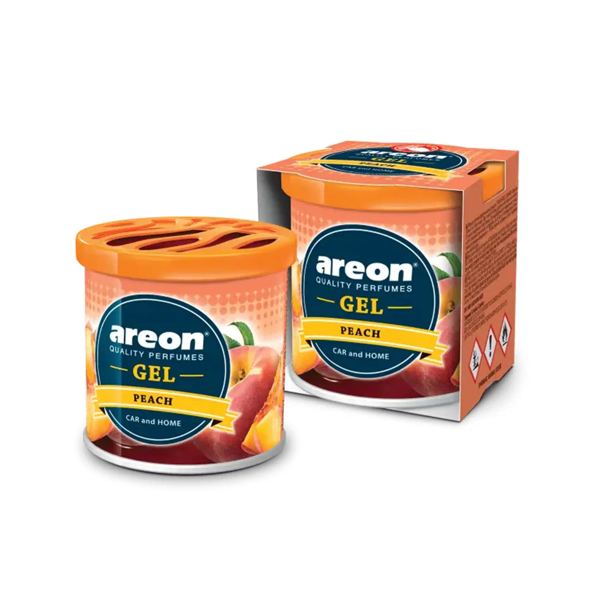 Areon Gel Can Peach Şeftalili Bardaklık Oto Araç Kokusu
