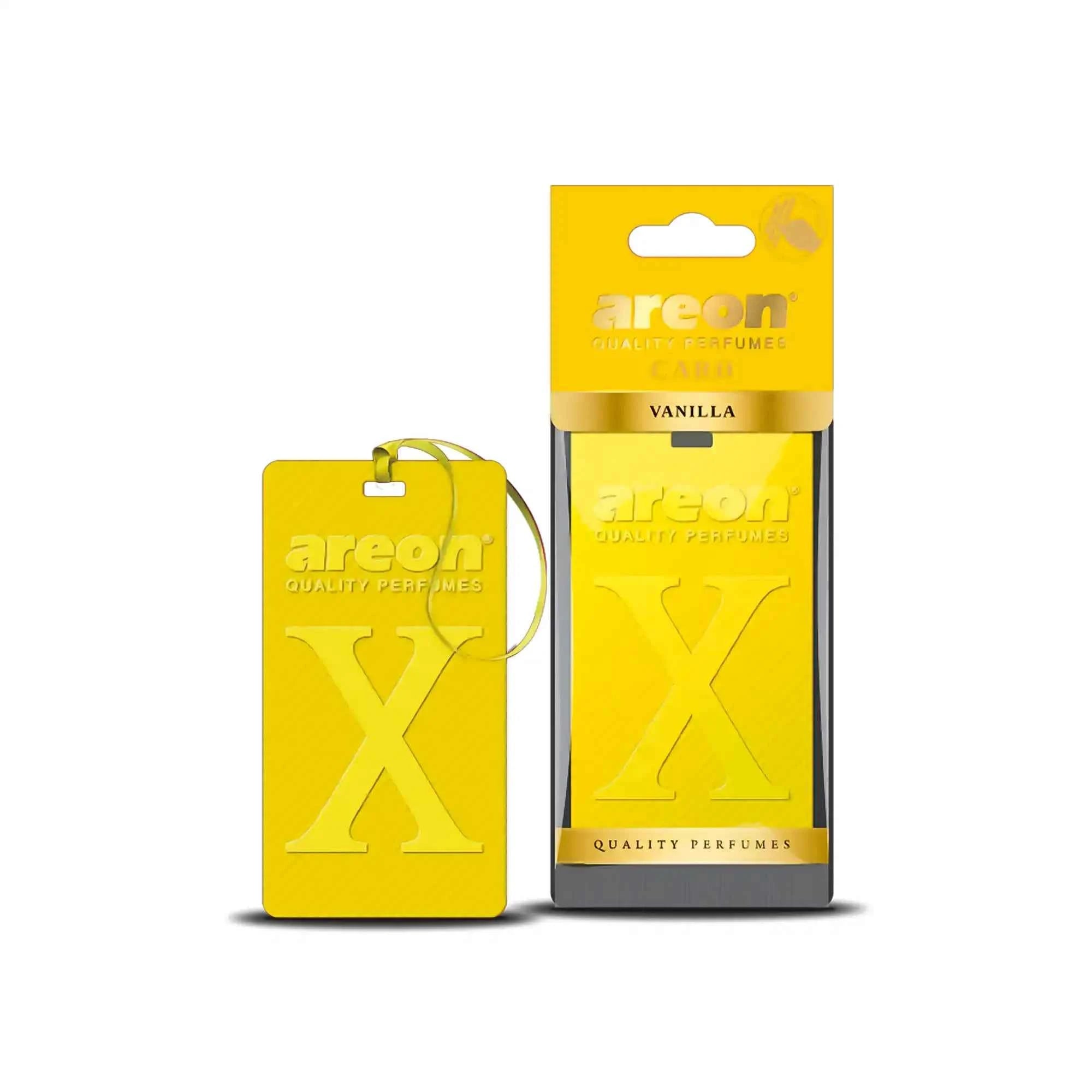 Areon X Card Polimer Araç Kokusu – Bubble Gum, New Car, Coconut ve Vanilla