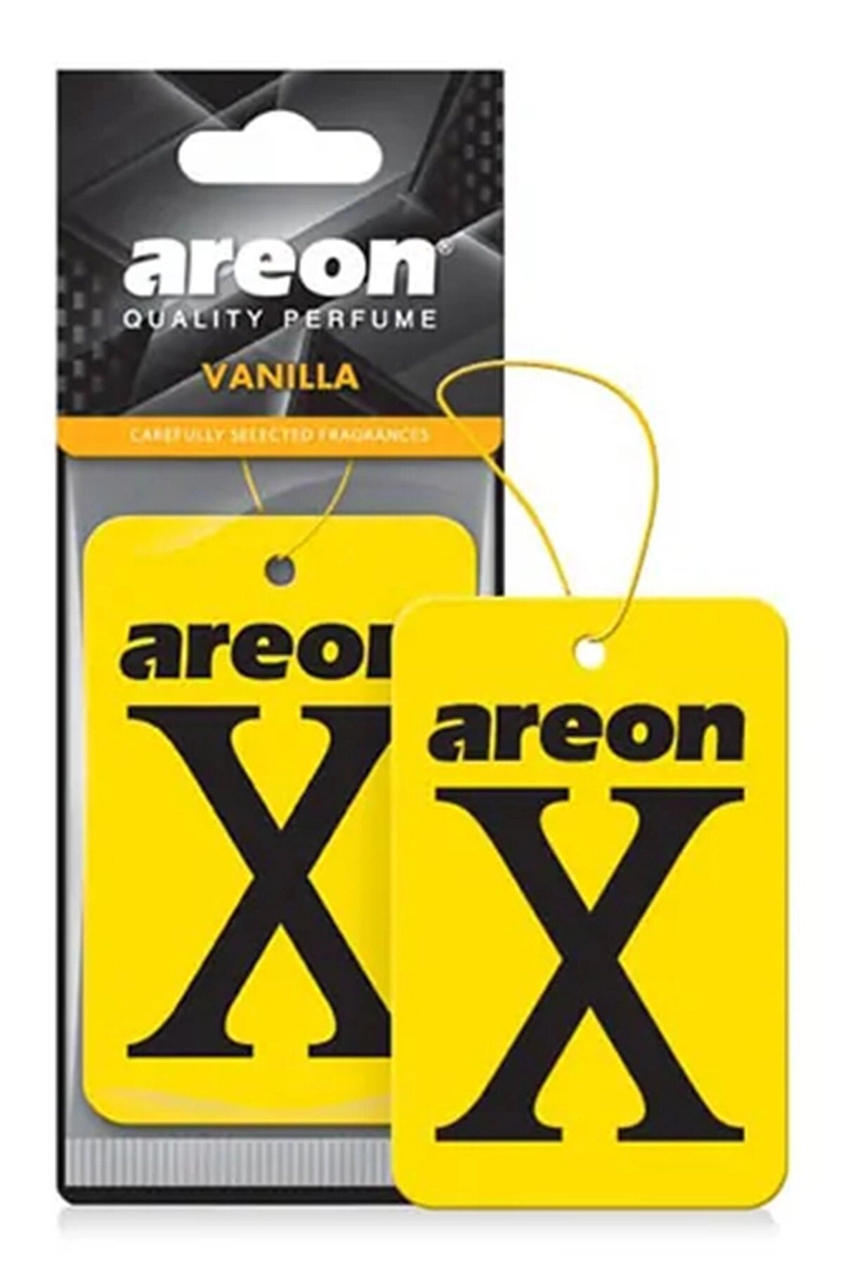 AREON X VANİLYA (SARI) Araç Ortam Kokusu