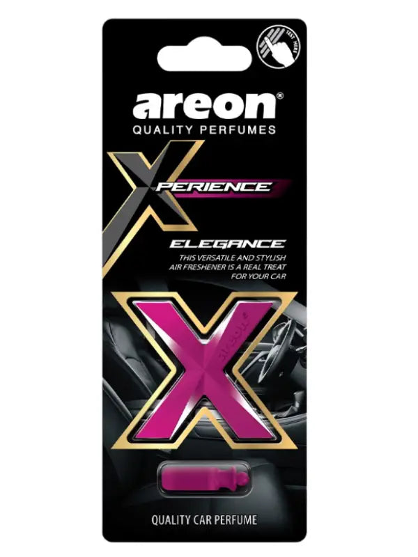 Areon Xperience Elegance klima menfezi oto kokusu, orijinal ürün ambalajı