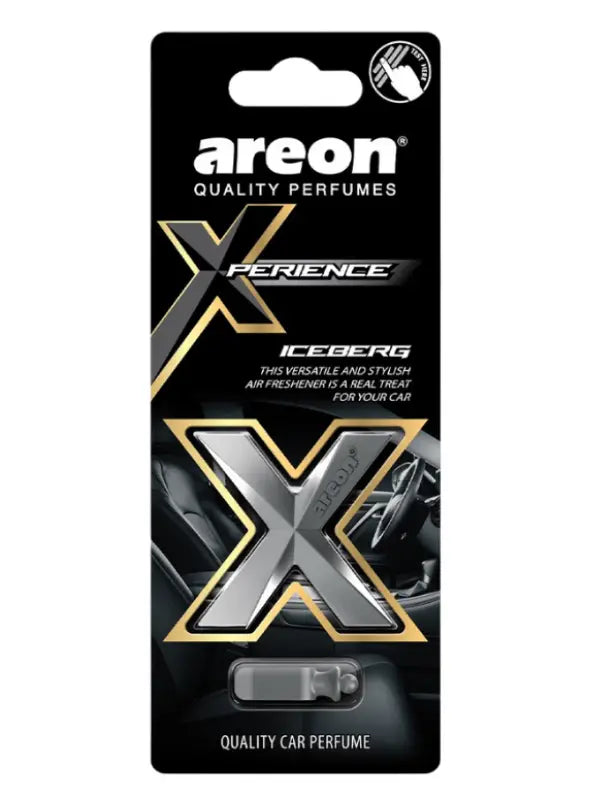 Areon Xperience Iceberg klima menfezi oto kokusu, orijinal ürün ambalajı