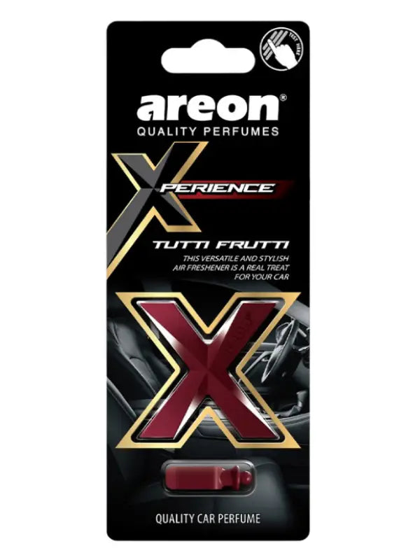 Areon Xperience Tutti Frutti klima menfezi oto kokusu, orijinal ürün ambalajı