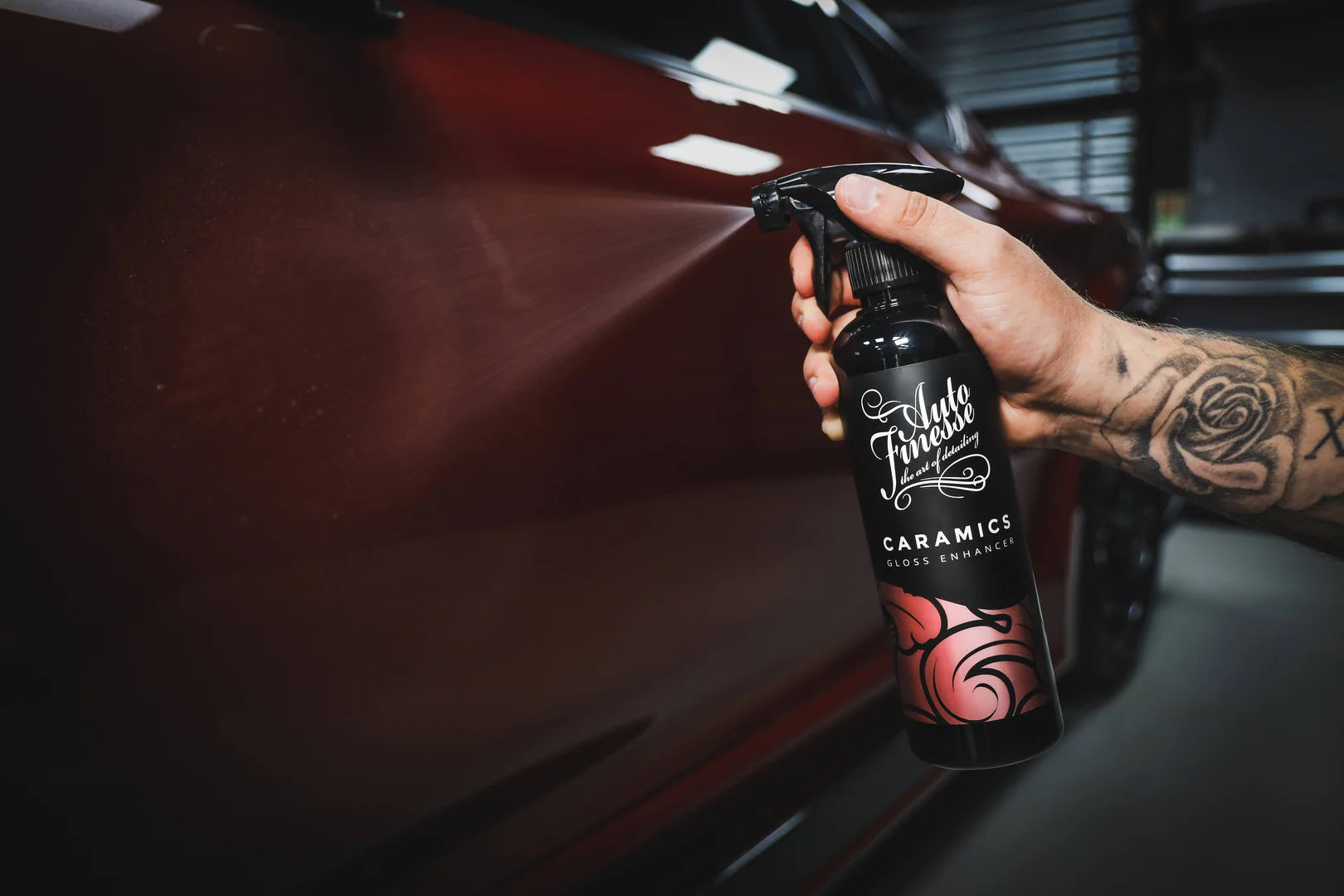 Auto Finesse Caramics Gloss Enhancer Seramik Bazlı Hızlı Cila 1 LT