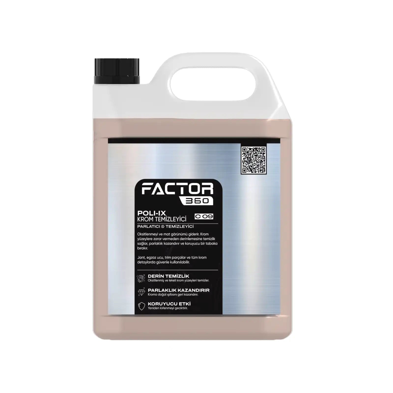 Factor360 Krom Temizleyici 500 ML - 5 L
