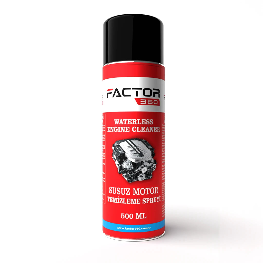 Factor360 Minimax V.2 Şampuan Lastik Jeli Hızlı Cila Araç İç Dış Yüzey Temizlik & Bakım Oto Bakım Seti 10 Parça