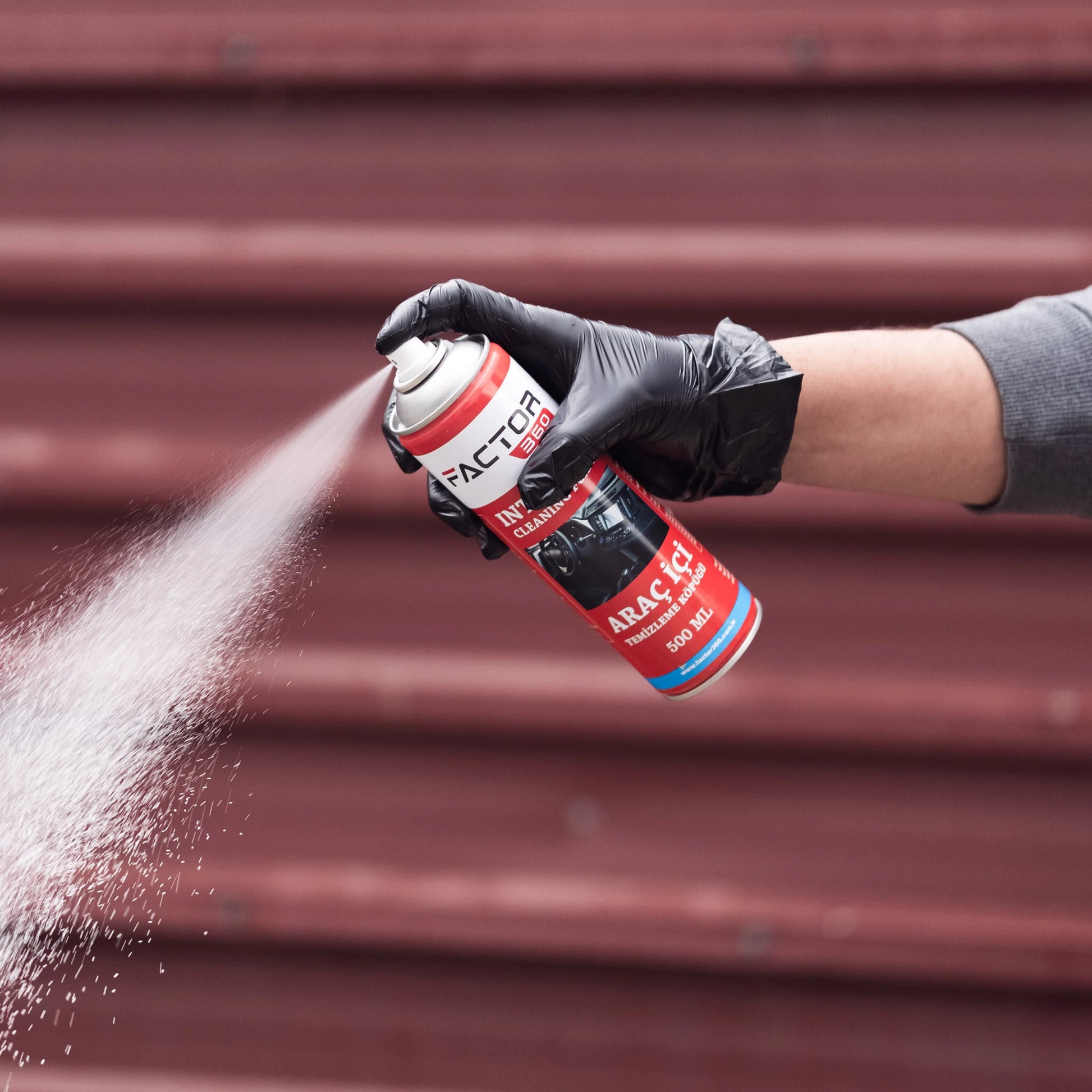 Factor360 Araç İçi Temizleme Köpüğü Aerosol 500 ML