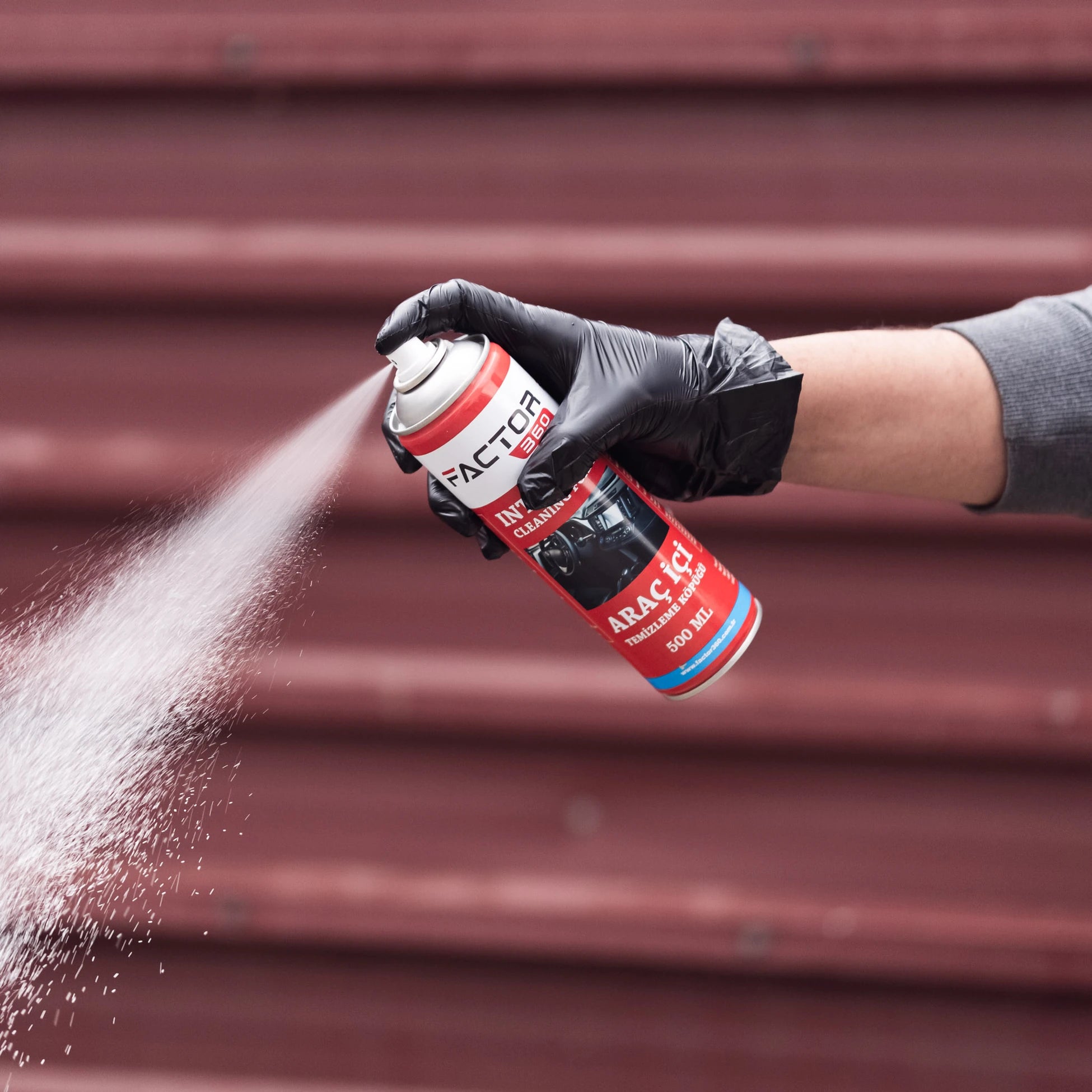 Factor360 Araç İçi Temizleme Köpüğü Aerosol 500 ML