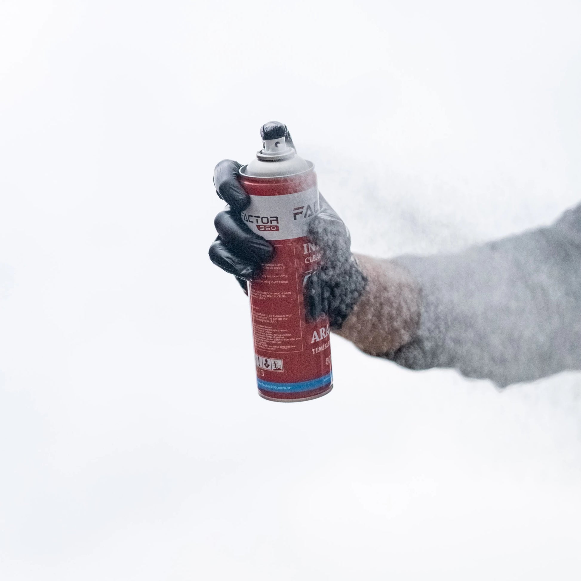 Factor360 Araç İçi Temizleme Köpüğü Aerosol 500 ML