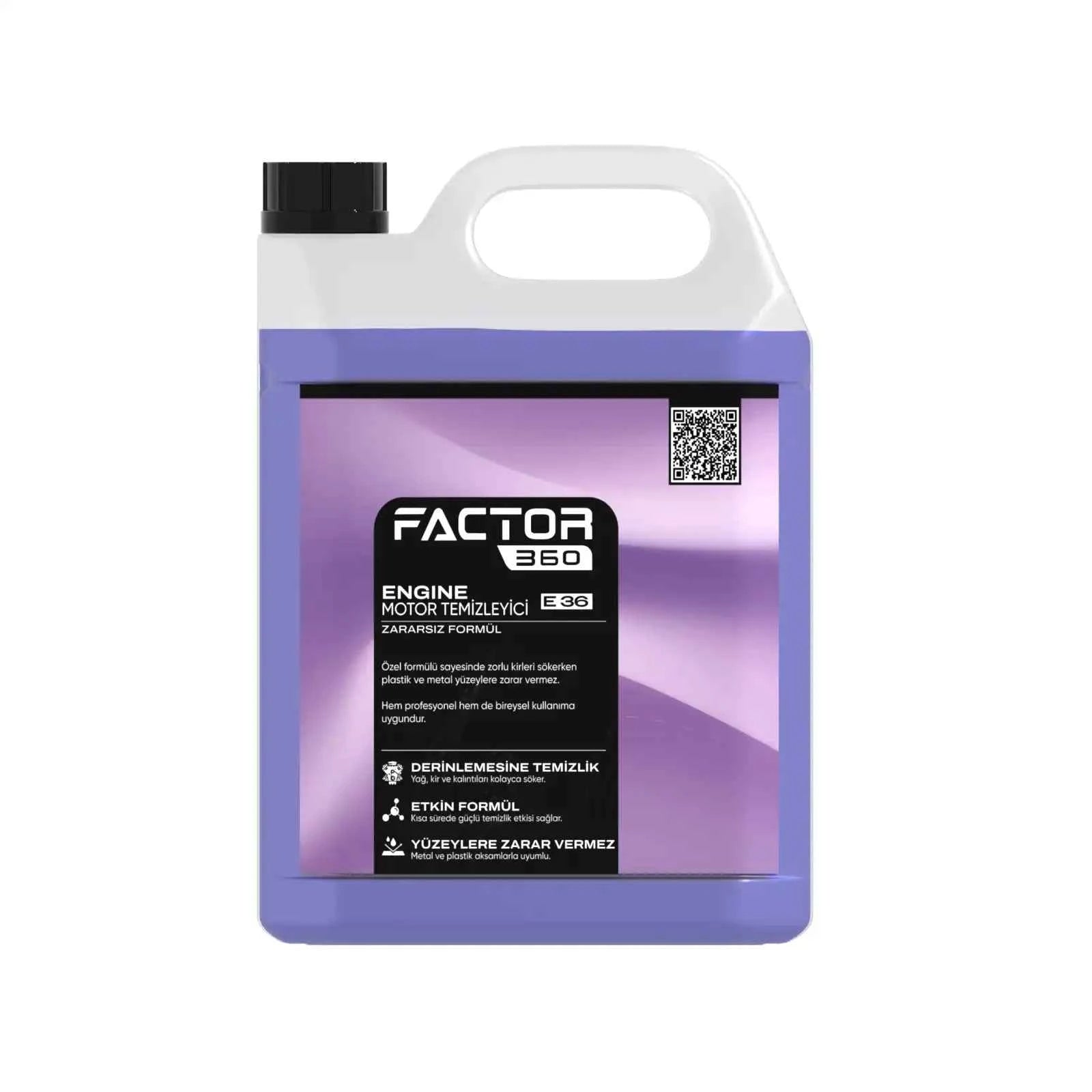 Factor360 Motor Temizleyici 500 ML - 5 L