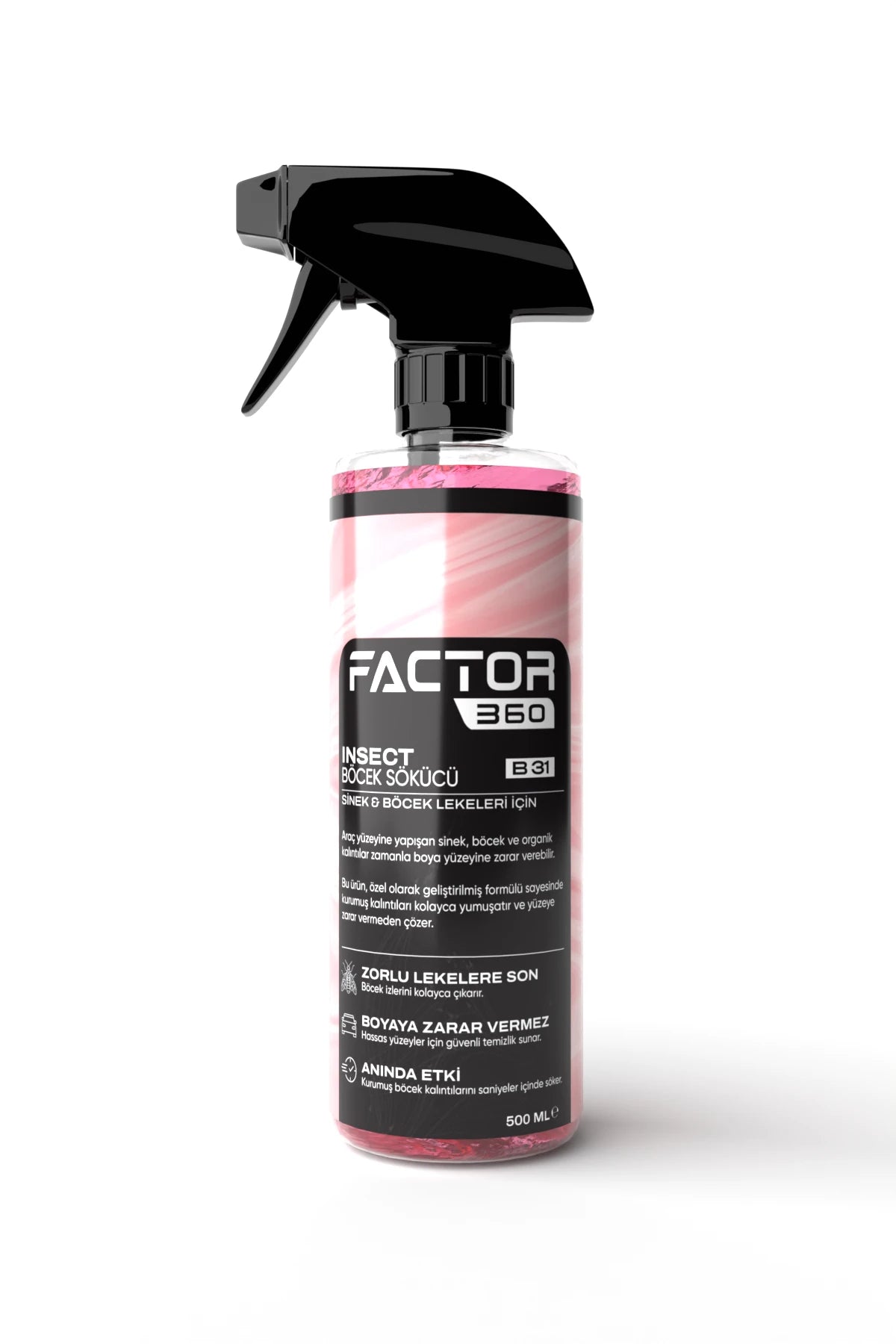 Factor360 Insect Sinek Böcek Temizleyici 500 ML