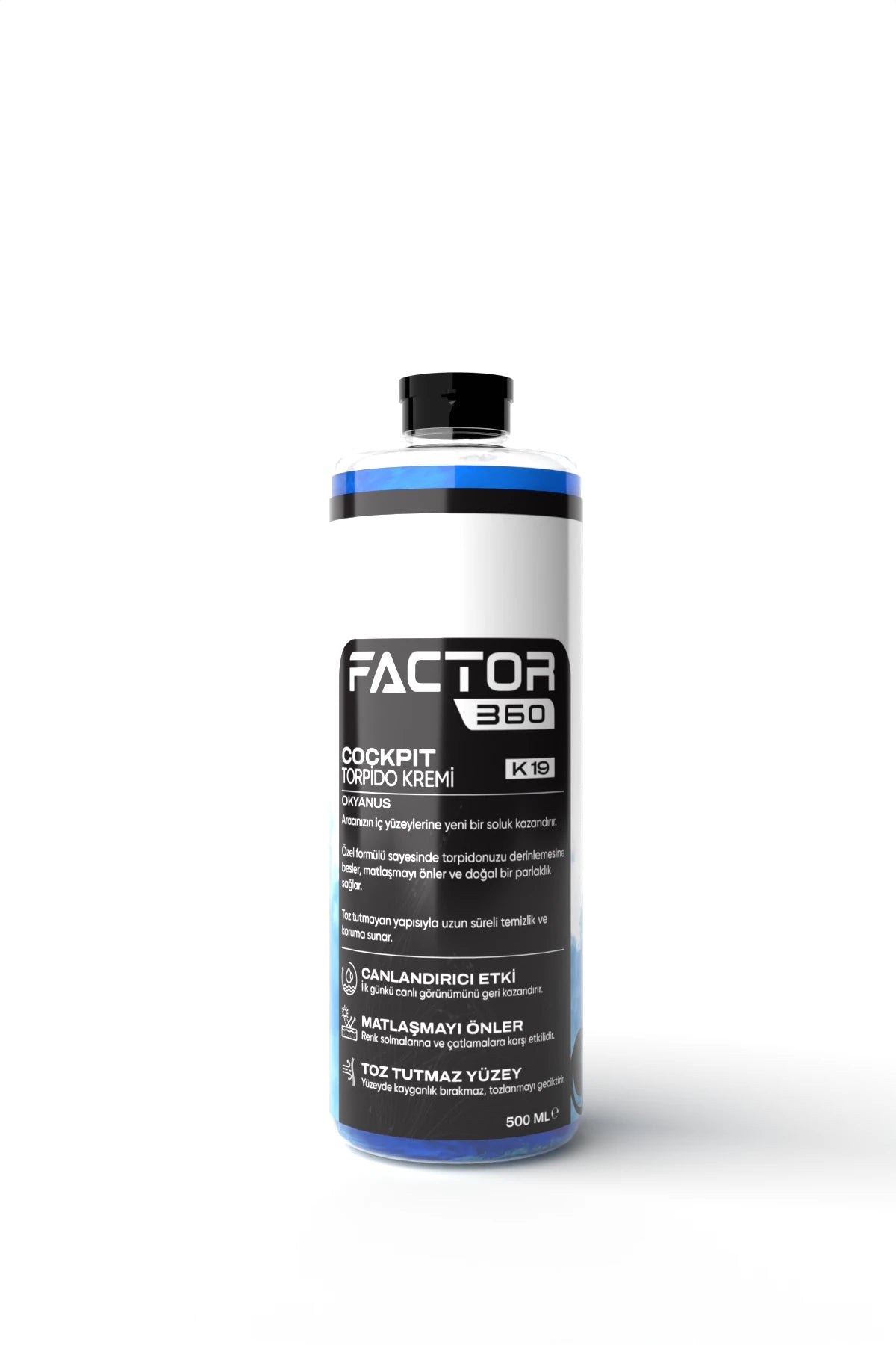Factor360 Torpido Parlatıcı Jel 500 ml & 5L | Kokulu