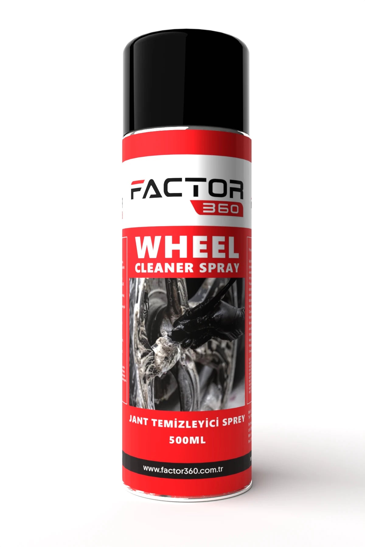 Factor360 Otomobil Araç Jant Temizleyici Aerosol 500 ML