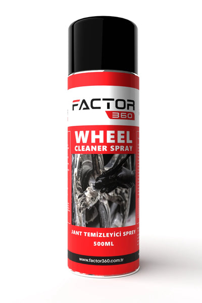 Factor360 Otomobil Araç Jant Temizleyici Aerosol 500 ML