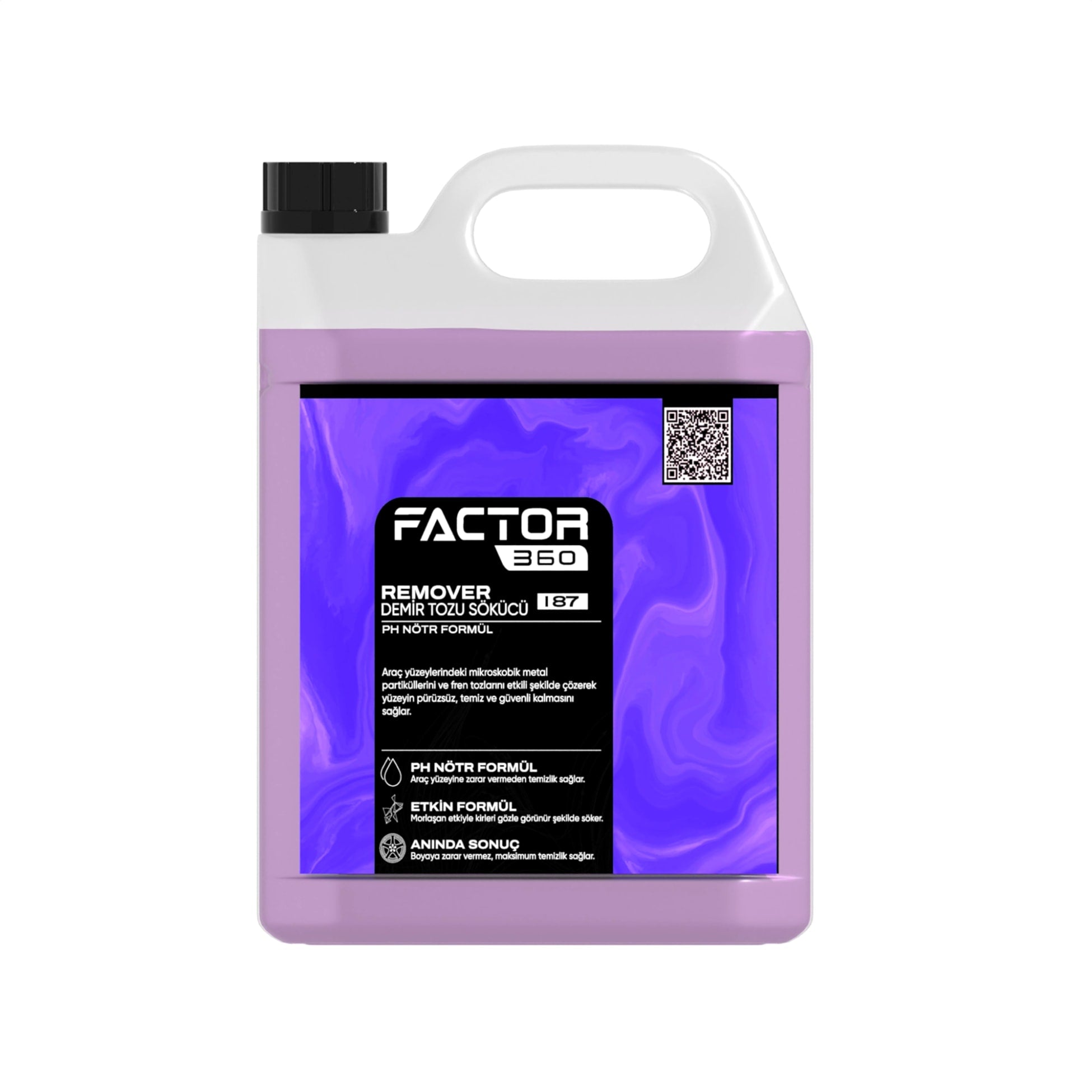 factor360 demir tozu temizleyici ürün 5 litre