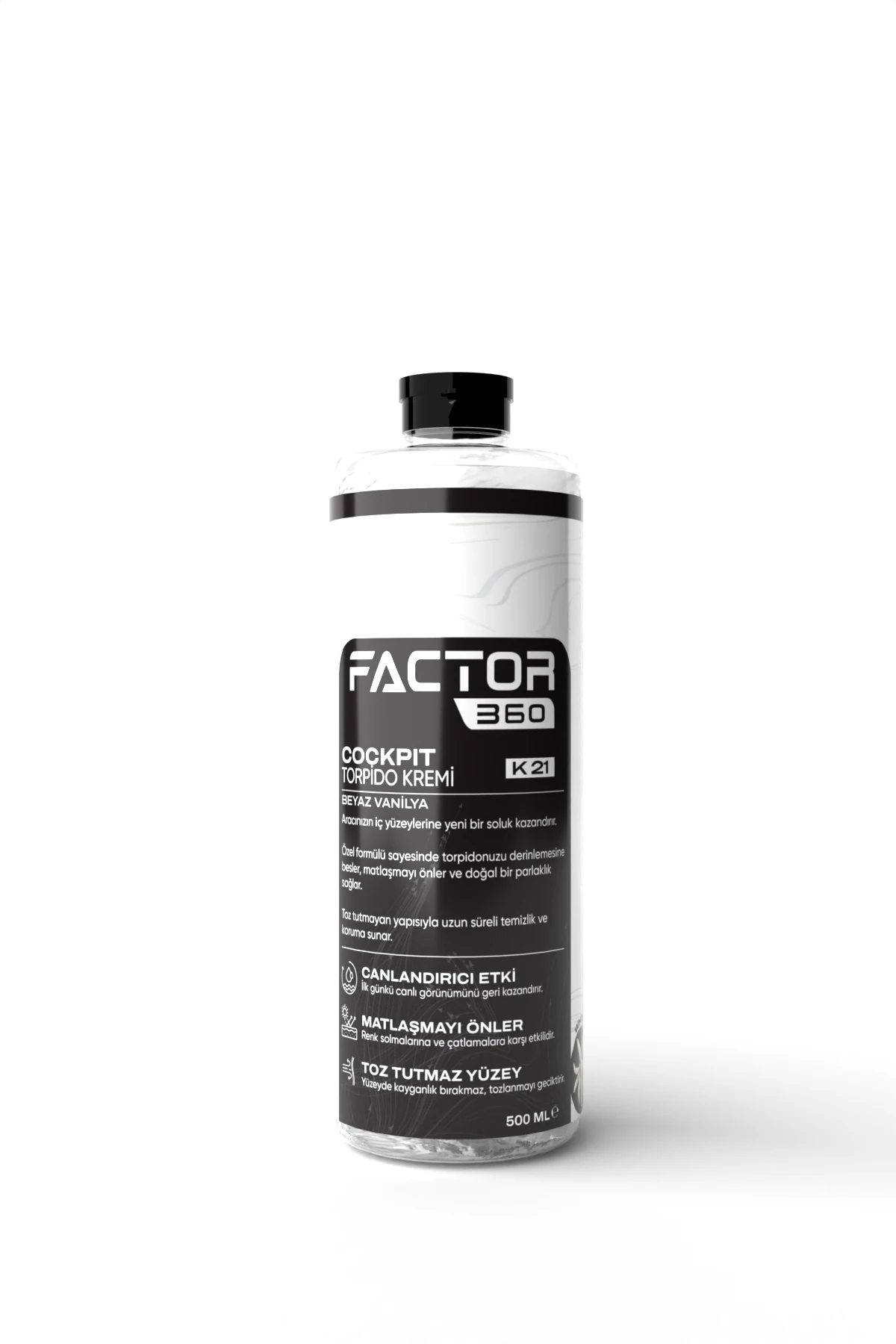 Factor360 Torpido Parlatıcı Jel 500 ml & 5L | Kokulu