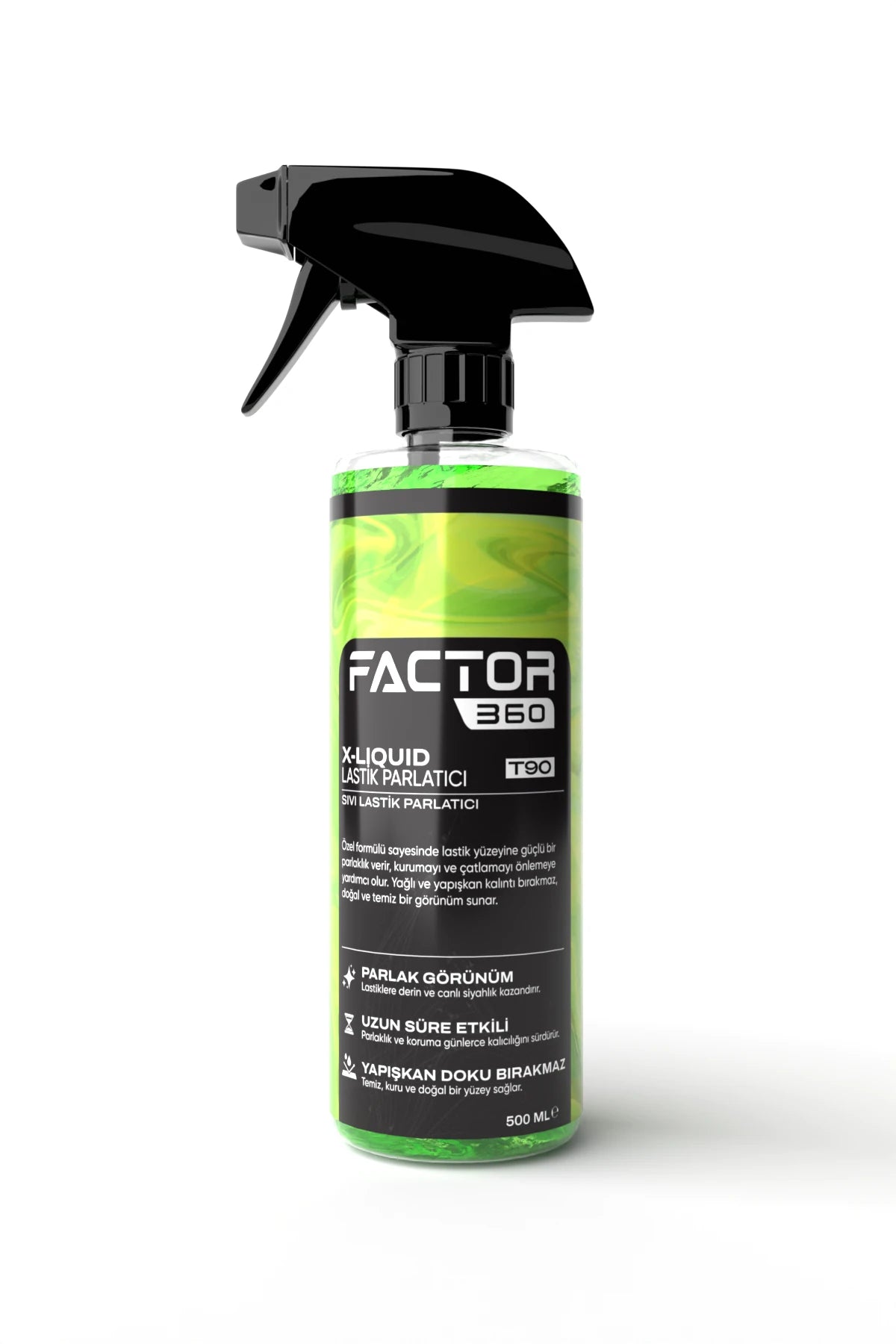 Factor360 X Liquid Sıvı Lastik Parlatıcı 500 ML. – Tulpar Store