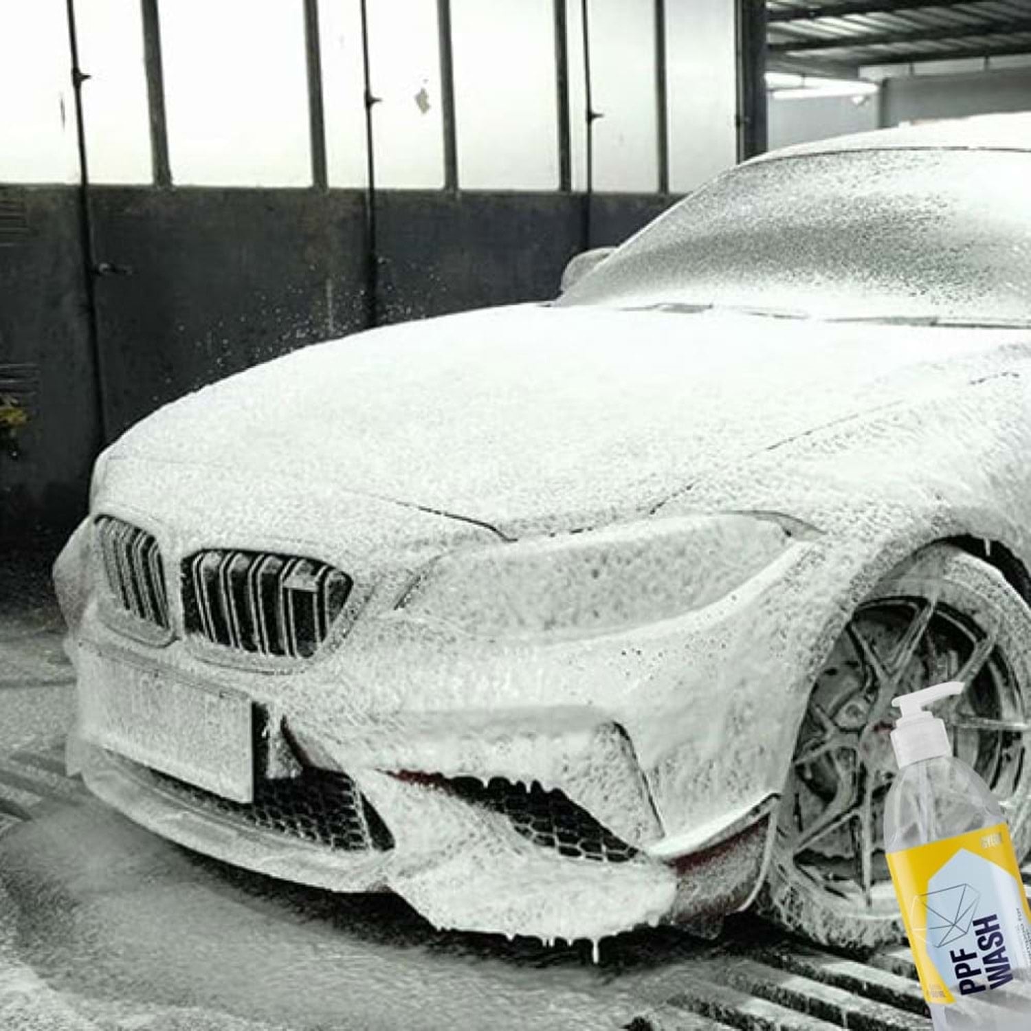 GYEON Q²M PPF Wash PPF ve Folyo Yıkama Şampuanı 500 ml – Hafif Demir Tozu Temizleme Özellikli