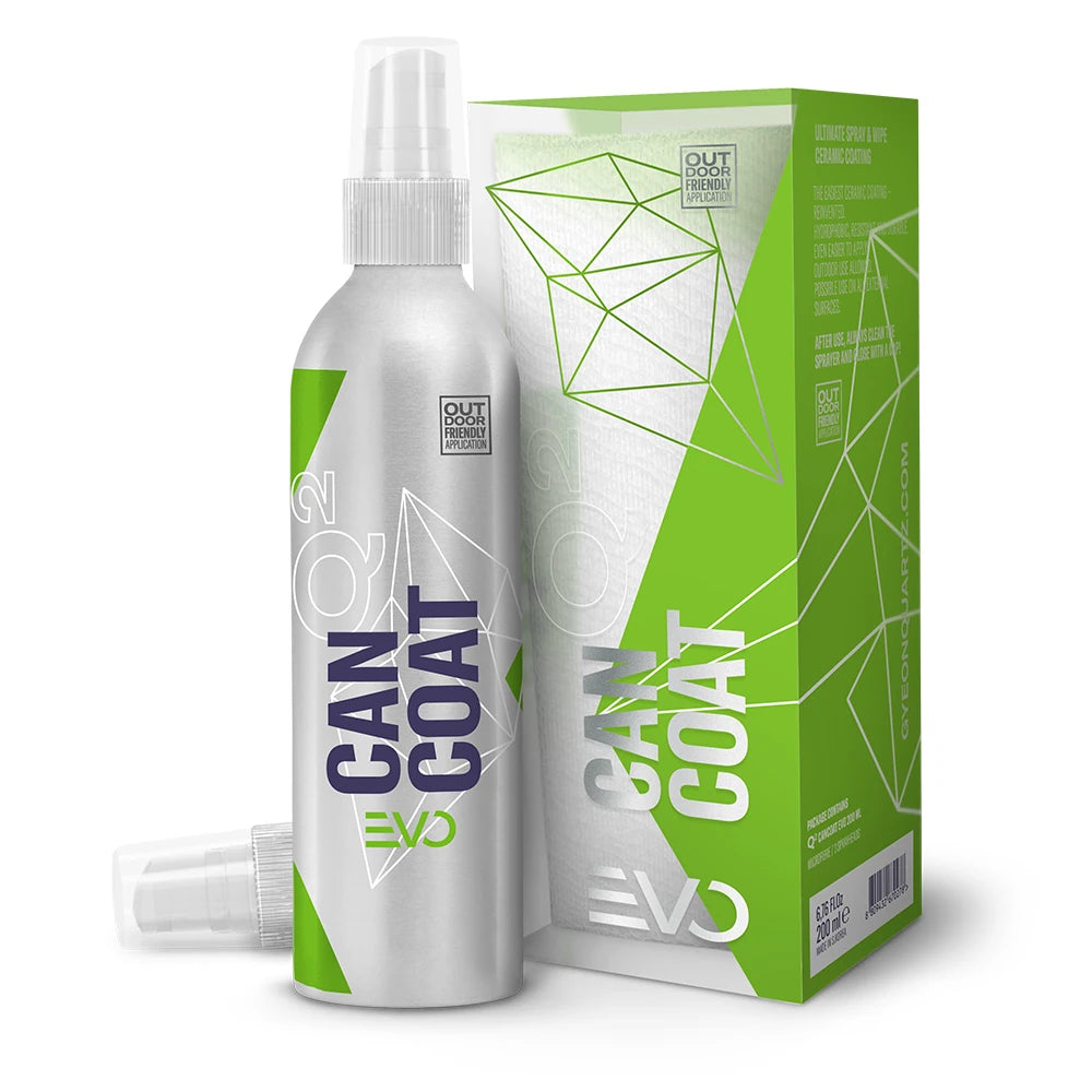 GYEON Q² CanCoat EVO Hidrofobik Nano Seramik Kaplama Seti - 9H Oto Boya Koruma 200 ML