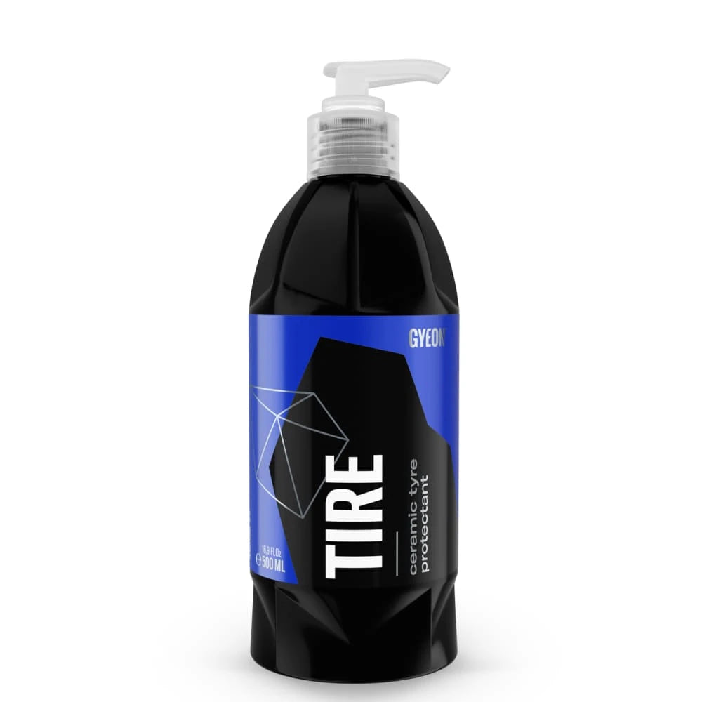 GYEON Q² Tire Lastik Parlatıcı Ve Koruyucu Jel - Seramik Bazlı Lastik Teker Cilası Pompalı 500 ML