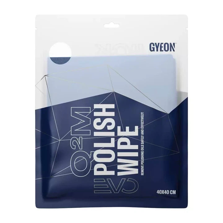 GYEON Q²M PolishWipe EVO Lazer Kesim Çift Yönlü Cila Bezi - 40x40 CM