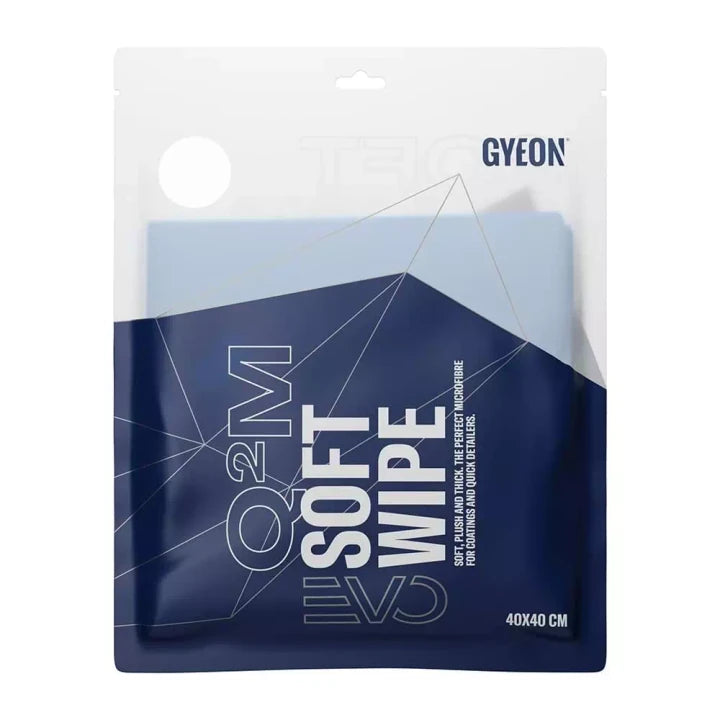 GYEON Q²M SoftWipe EVO Lazer Kesim Peluş Pasta Cila Bezi - 40x40 CM