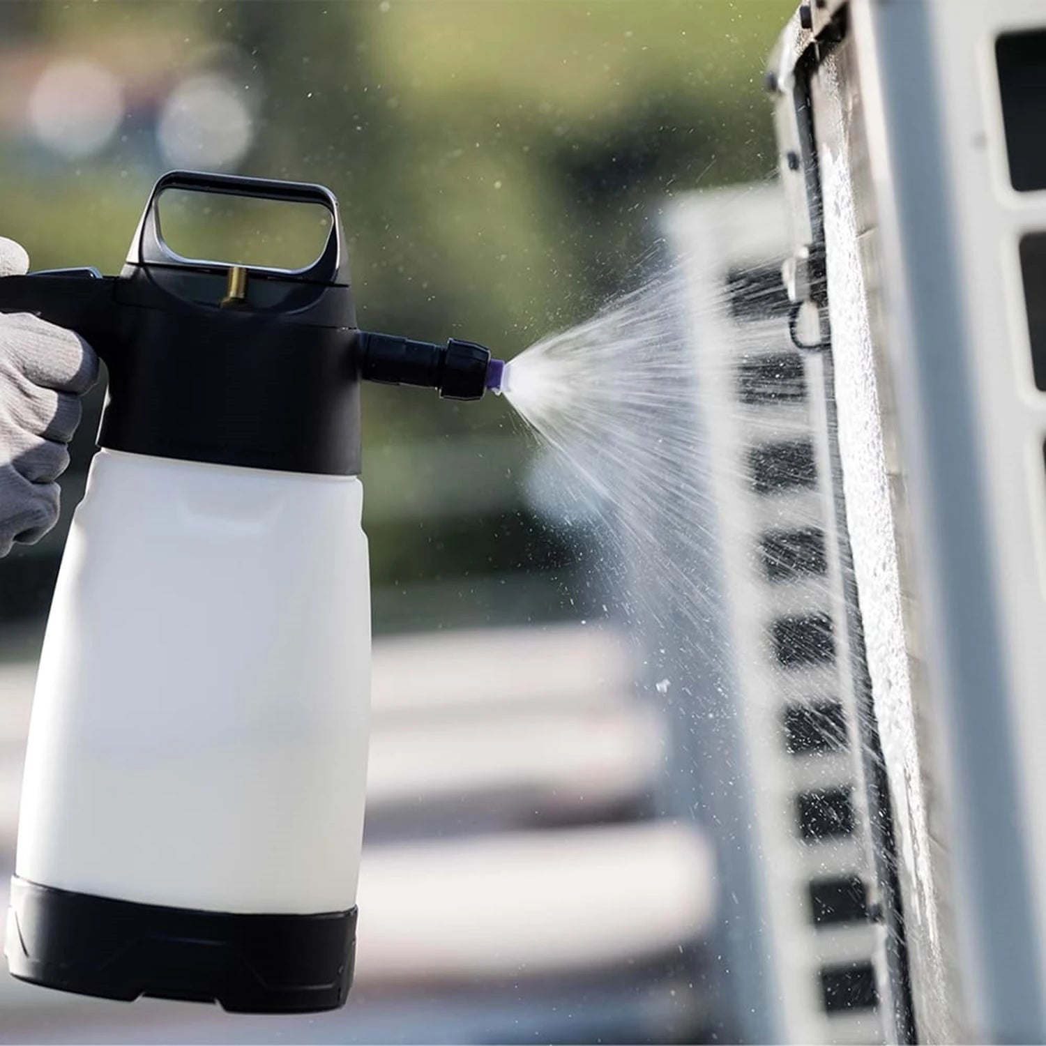 IK FOAM PRO 2+ Plus Köpük Yapıcı Hava Kompresör Bağlantılı Kimyasal Dayanımlı Basınçlı Pompa 2 Litre