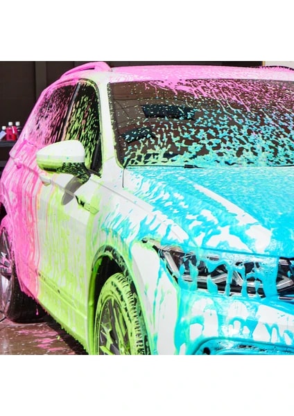 INNOVACAR S2 FOAMY Enzimli PH Nötr Yeşil Renkli Özel Kokulu Araç Yıkama Şampuanı 1 LT