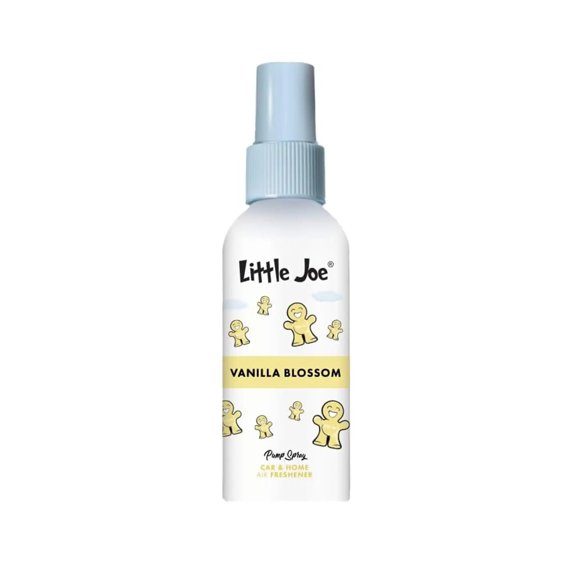 Little Joe Pump Spray 60 ml Vanilla Blossom, tatlı, sıcak, kremsi ve çiçeksi vanilya kokulu araç ve ev parfümü şişesi