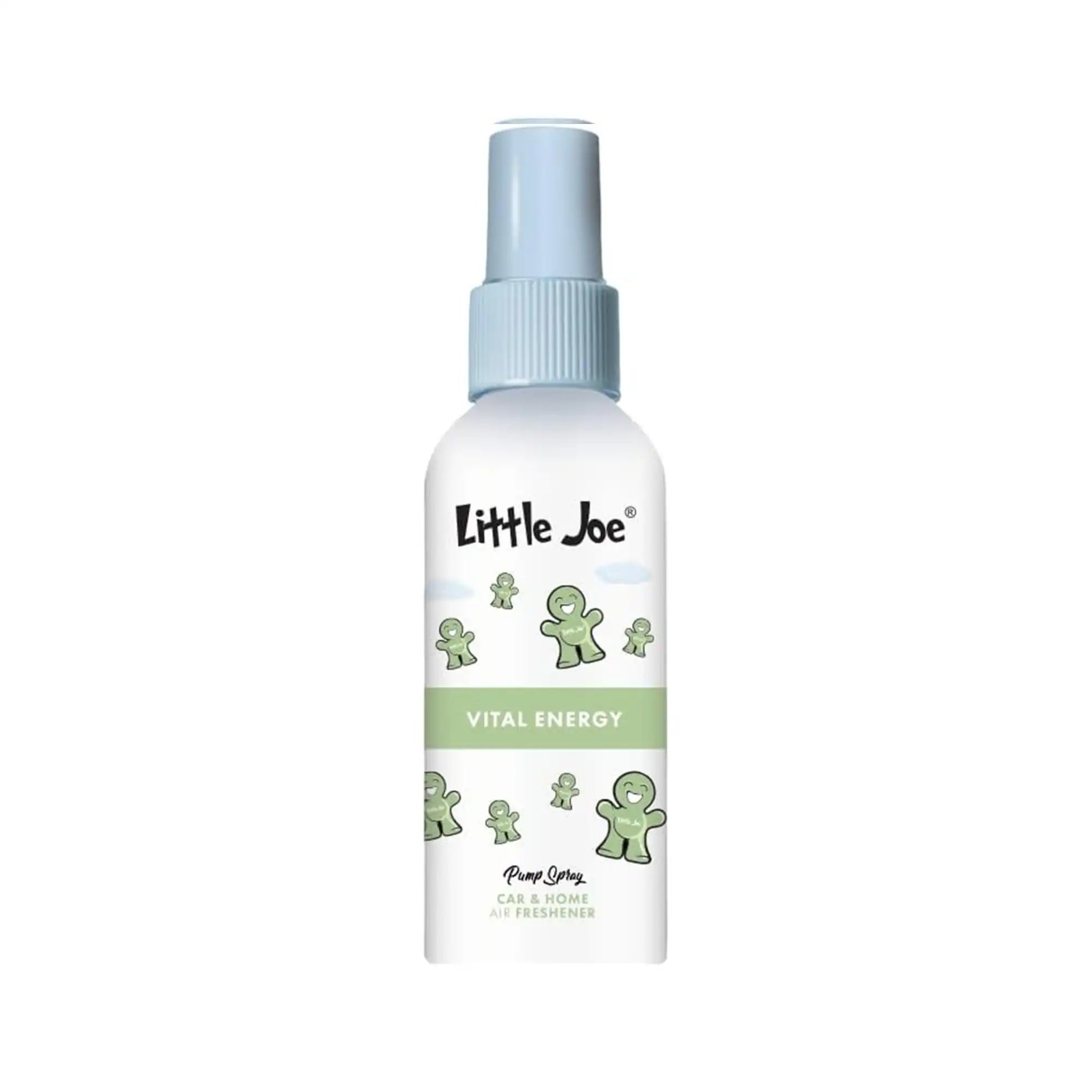 Little Joe Pump Spray 60 ml Vital Energy, ferah, canlı ve enerjik araç ve ev parfümü şişesi