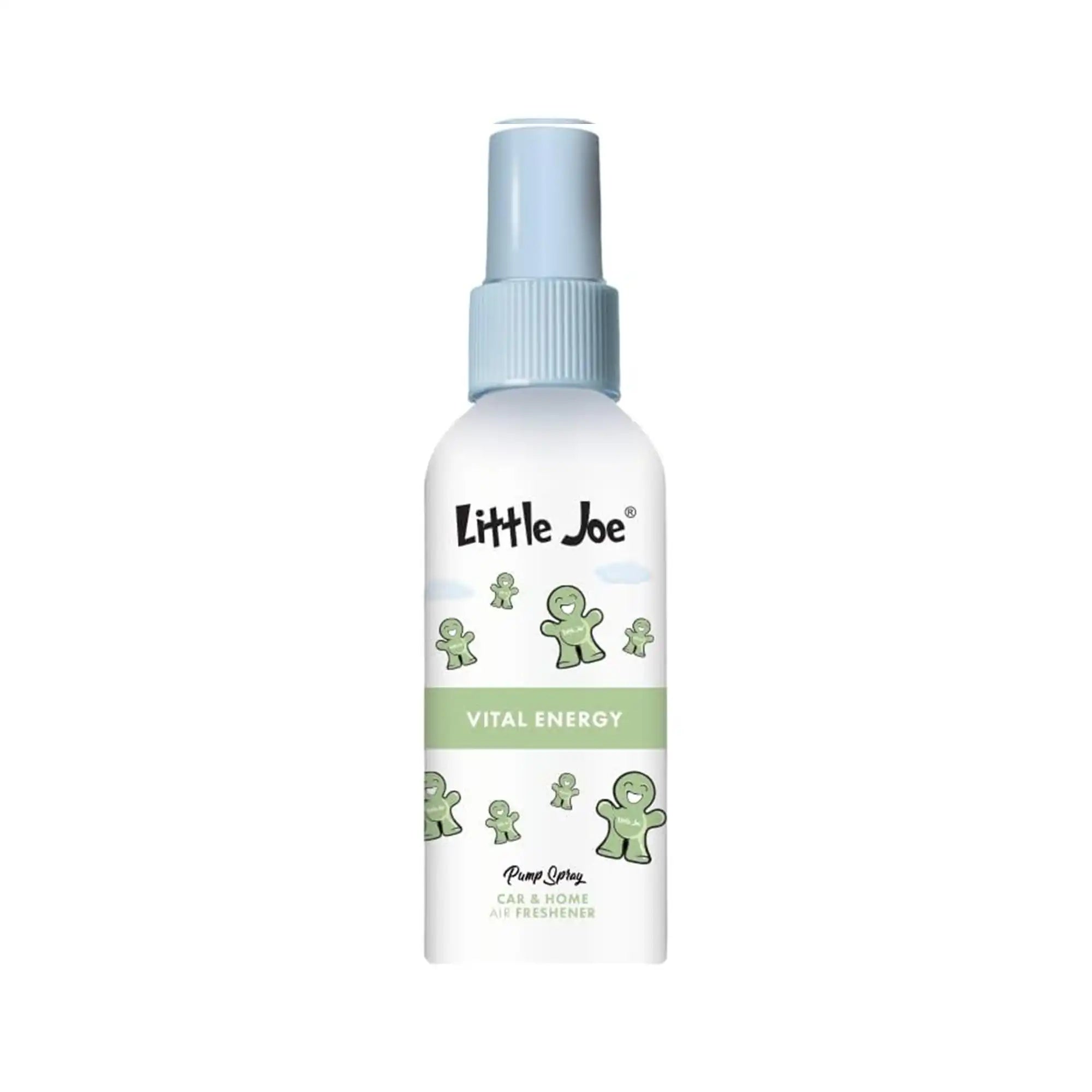 Little Joe Pump Spray 60 ml Vital Energy, ferah, canlı ve enerjik araç ve ev parfümü şişesi
