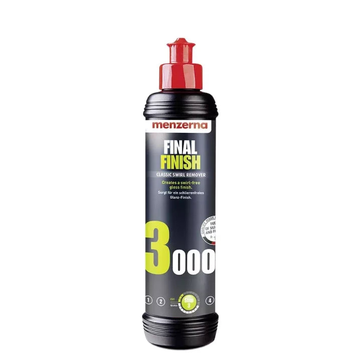 MENZERNA 3000 Final Finish Standart Hare Giderici Cila 1000 ML / 250 ML
