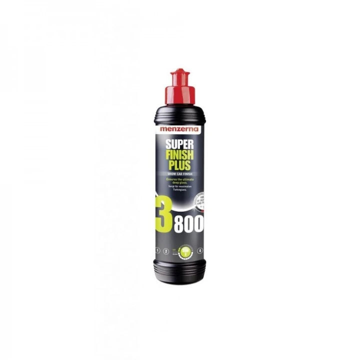 MENZERNA 3800 Super Finish Plus 3800 Süper Hare Giderici Cila 1000 ML /  250 ML