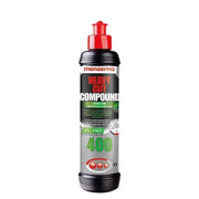 MENZERNA 400 Green Line Yeşil Seri Ağır Çizik Giderici Kalın Pasta 1000 ML / 250 ML