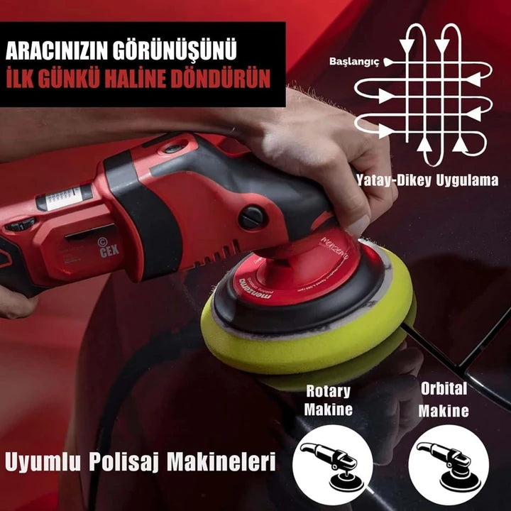 MENZERNA Heavy Cut Compound Improved 400 Ağır Çizik Giderici Kalın Pasta 1000 ML / 250 ML