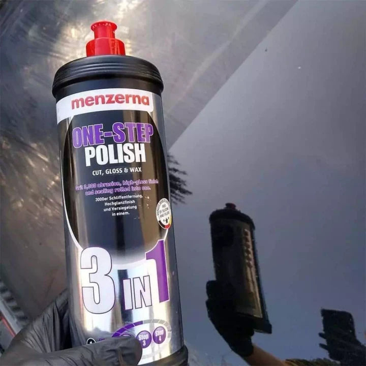 MENZERNA One-Step Polish 3 IN 1 Tek Adım Pasta Cila Koruma 1000 ML / 250 ML