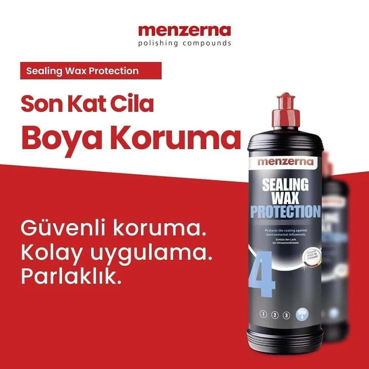 MENZERNA Sealing Wax Protection Boya Koruma Cilası 1000 ML / 250 ML