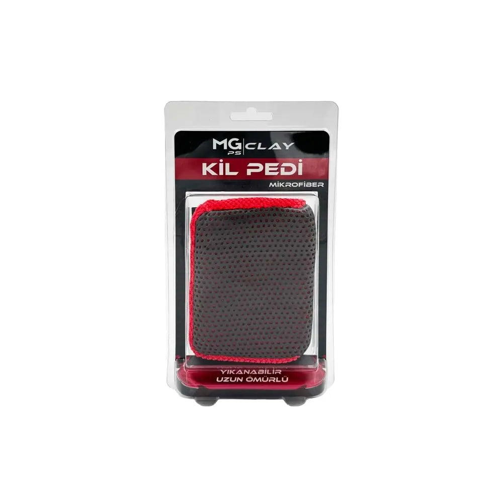 MG PS Mikrofiber Clay Pad Sponge Block 12x9 cm yıkanabilir ve uzun ömürlü araç yüzey arındırma pedi