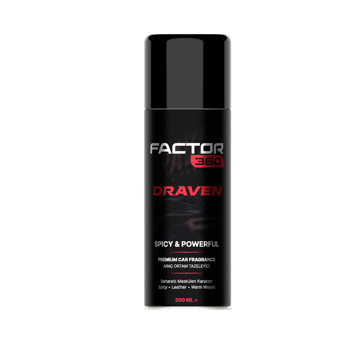 Factor360 draven klima bombası araç ortam tazeleyici 200 mililitre