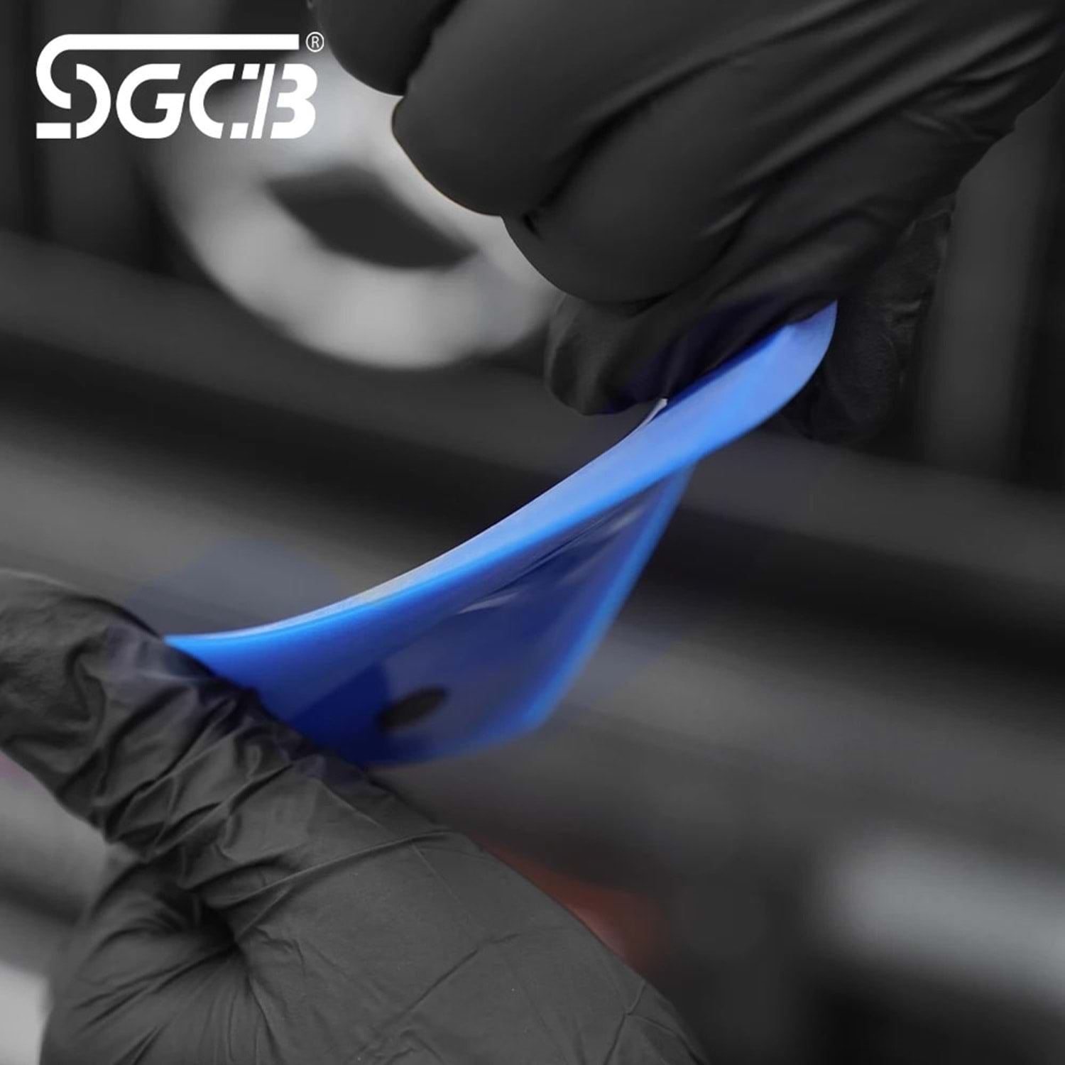 Esnek TPU yapıya sahip SGCB mıknatıslı ragle PPF ve vinil folyo uygulama aparatı