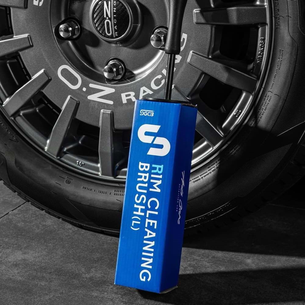 SGCB Rim Cleaning Brush Large 43 cm profesyonel detailing jant temizleme fırçası ürün kutusu