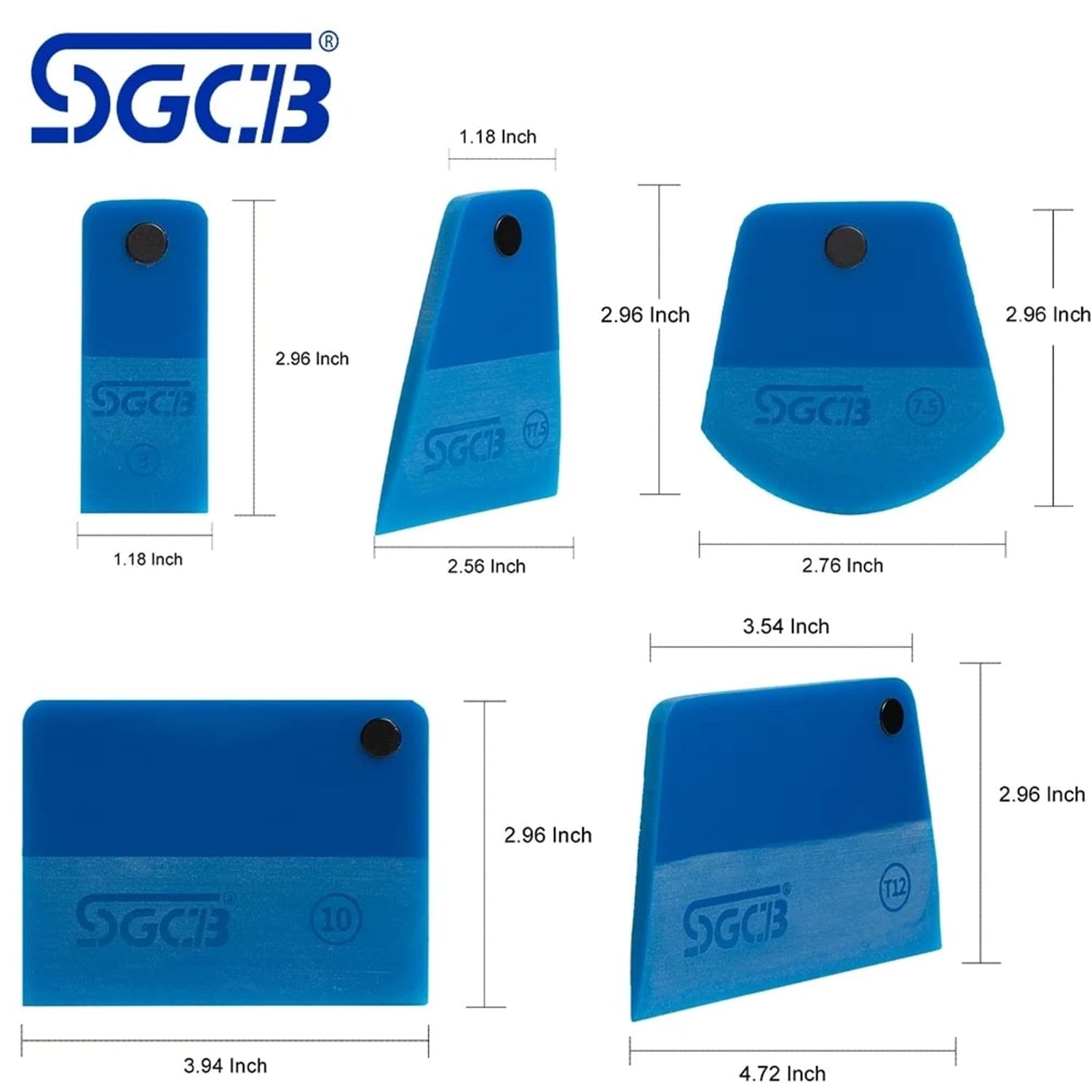 SGCB mıknatıslı TPU ragle seti ölçüleri ve farklı ragle tipleri PPF folyo uygulama ekipmanı