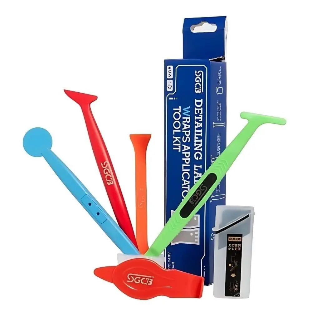 SGCB Wraps Applicator Tool Kit 6 parça PPF folyo ve cam filmi uygulama seti