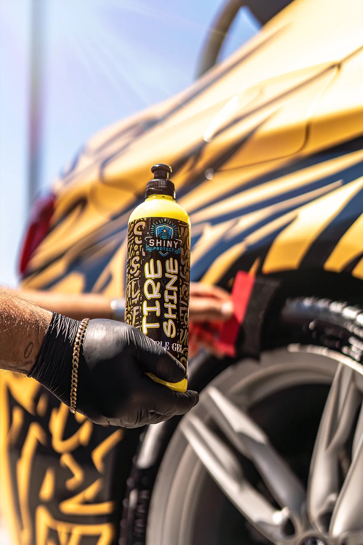 Shiny Protect Tire Shine Lastik Parlatıcı Jel 600 mL